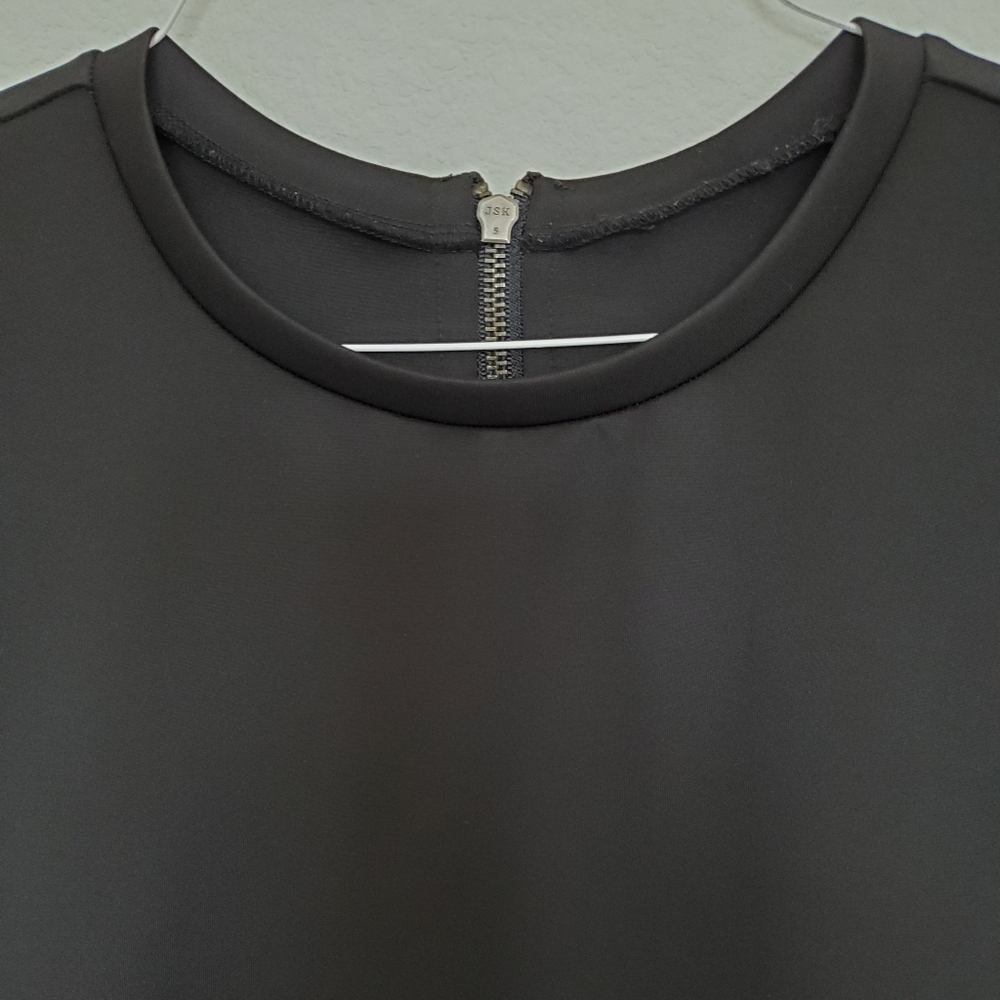 BCBGeneration Long Sleeve Pullover Shirt in Black - Picture 6 of 10